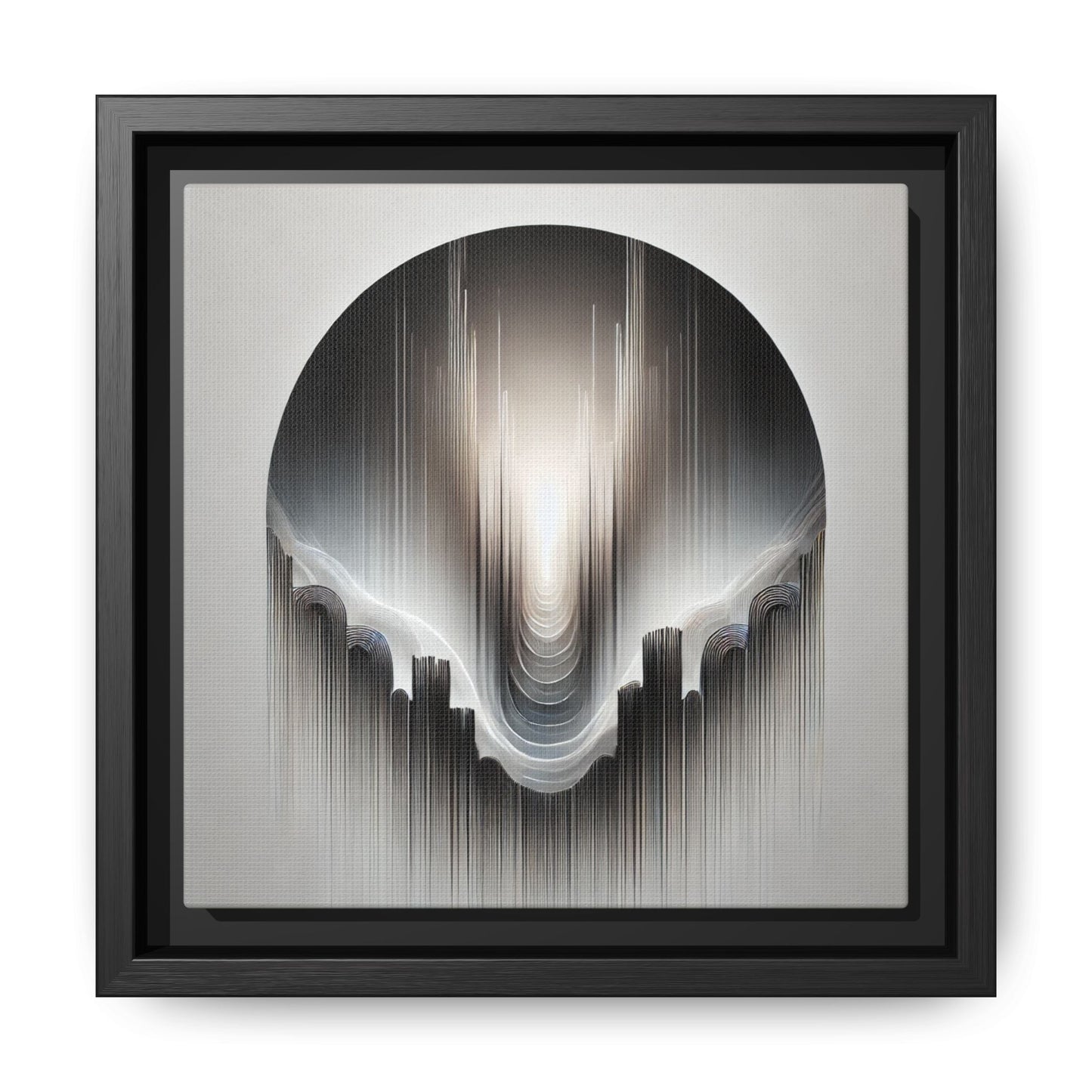 Unseen Horizons - 8”x8” Framed Canvas