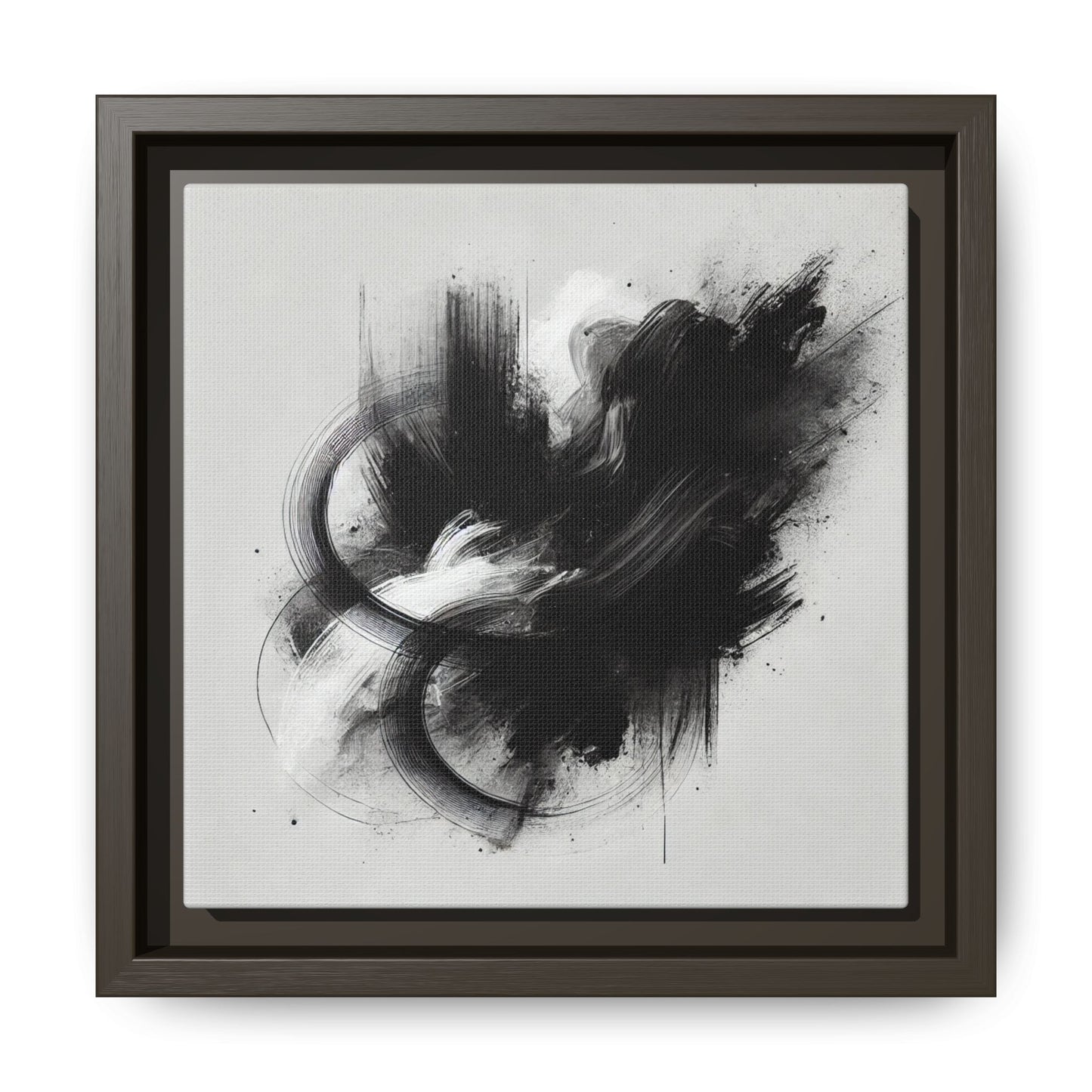 The First Step to Healing - 8”x8” Framed Canvas
