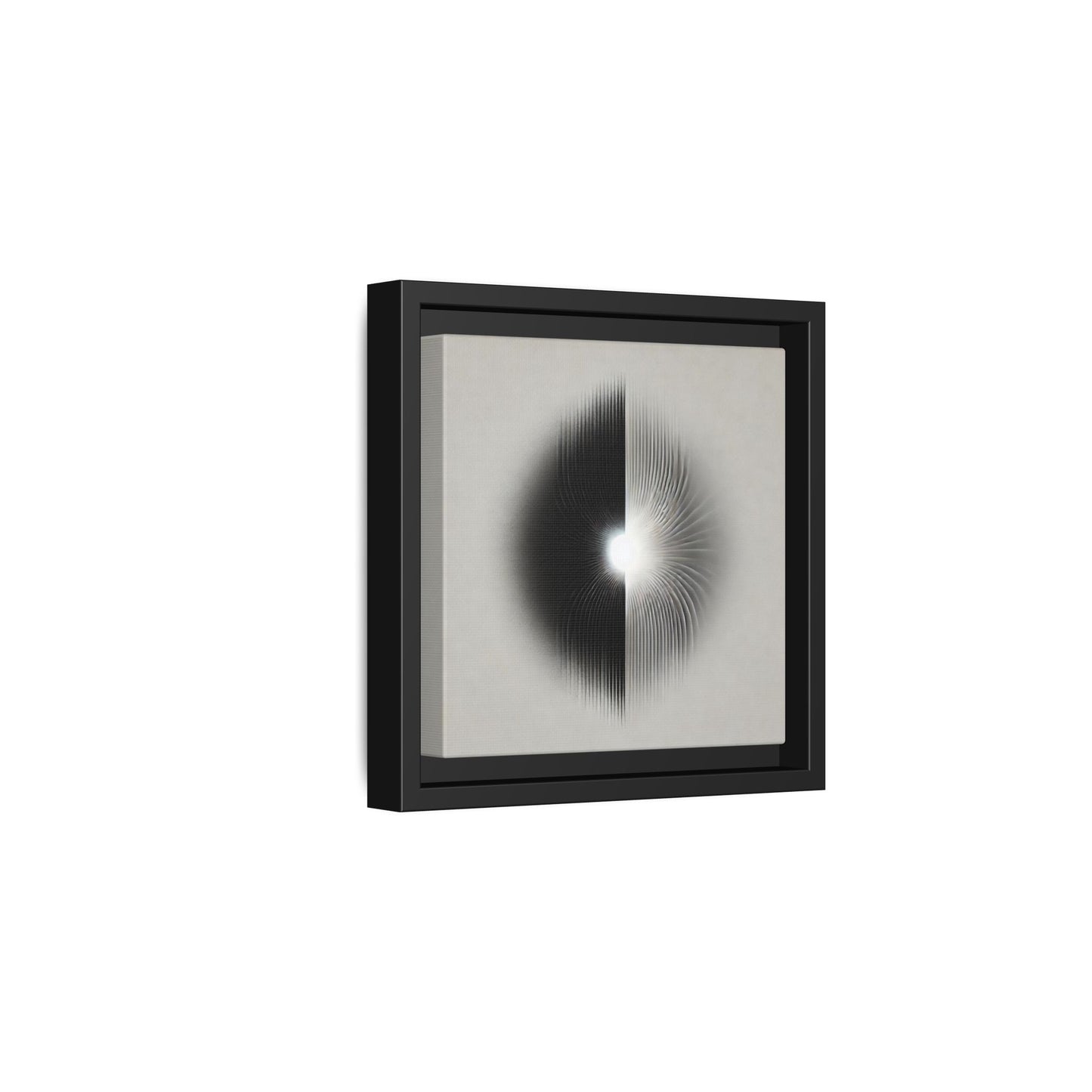 Quiet Power - 8”x8” Framed Canvas