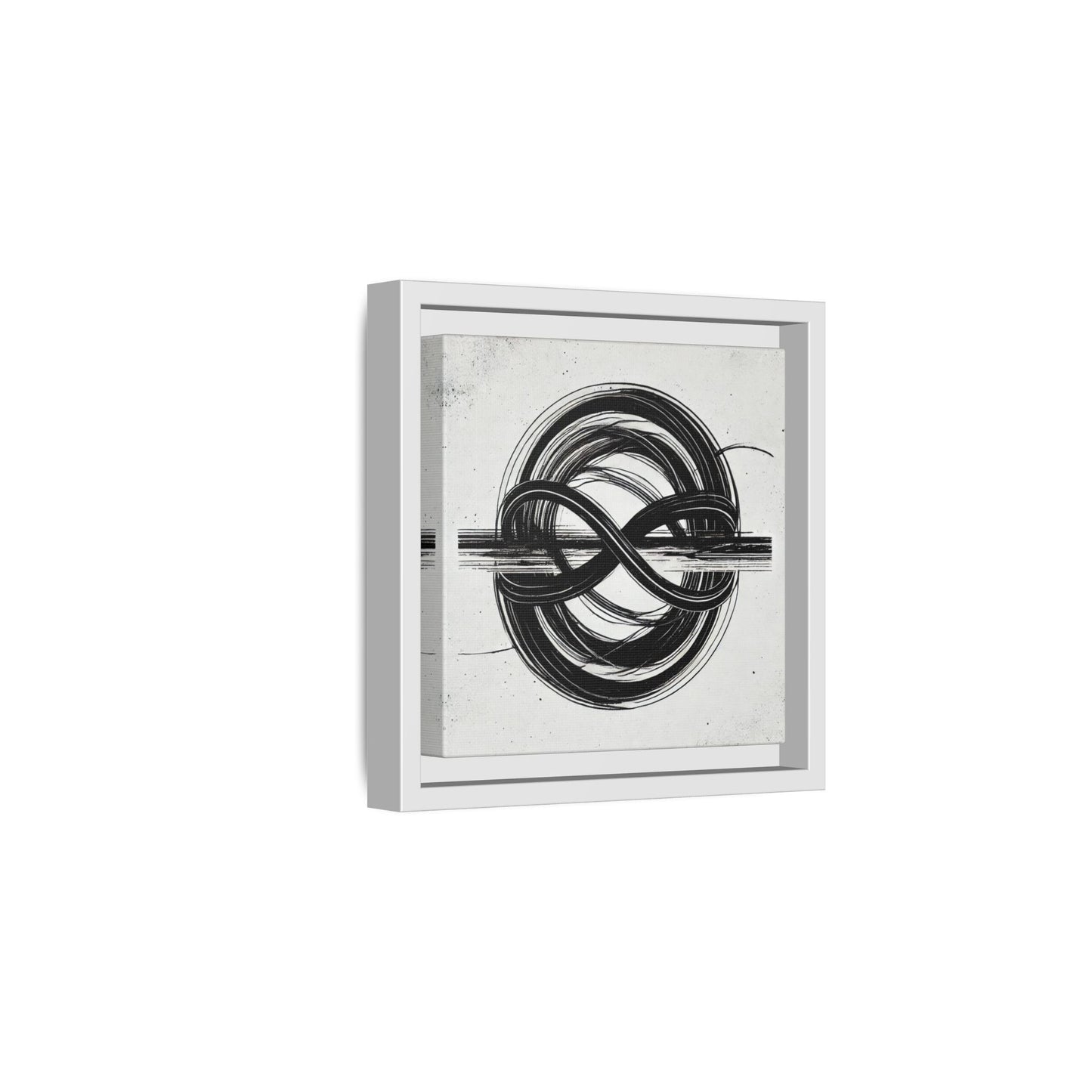 Infinite Threads - 8”x8” Framed Canvas