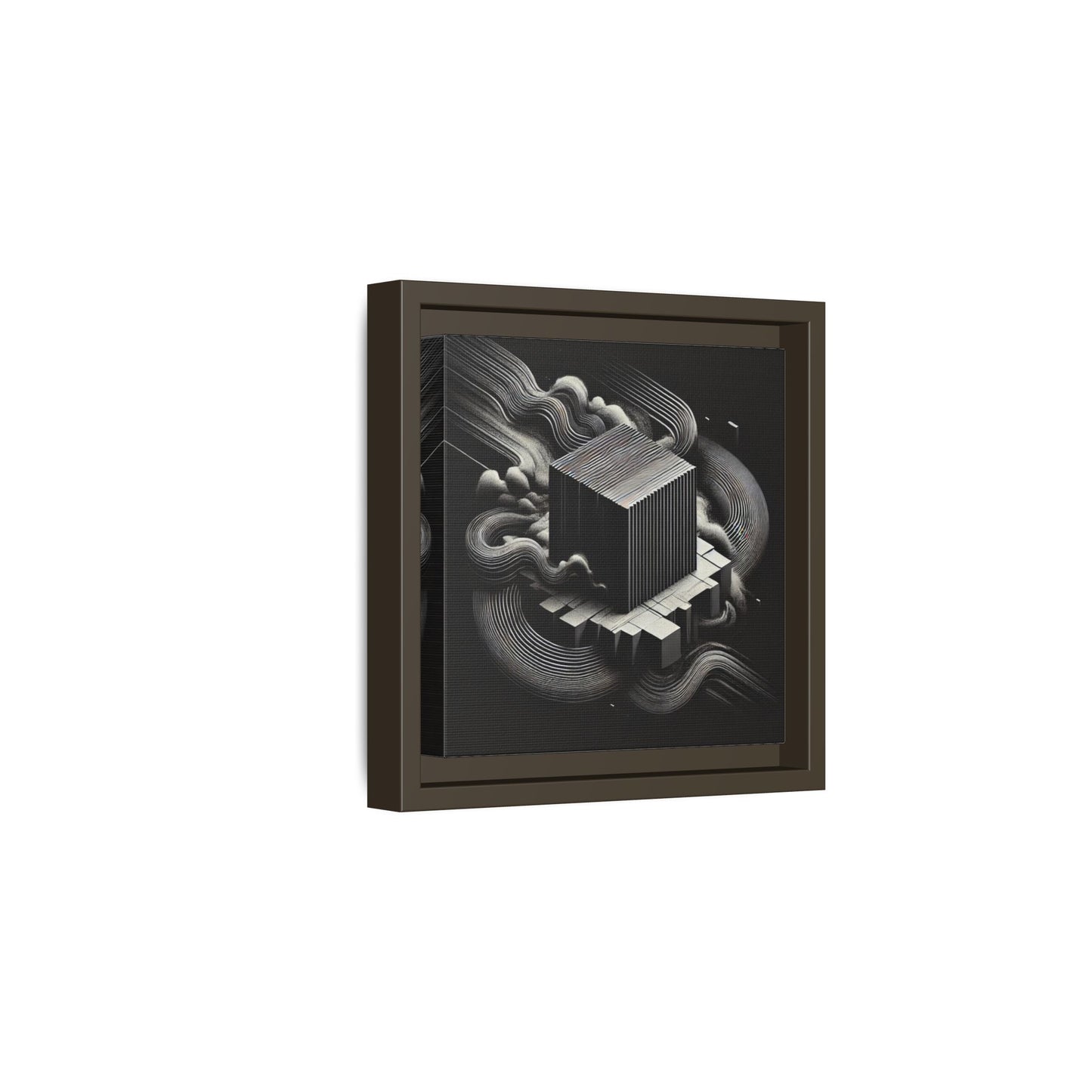 The Foundation of Support (444) - 8”x8” Framed Canvas