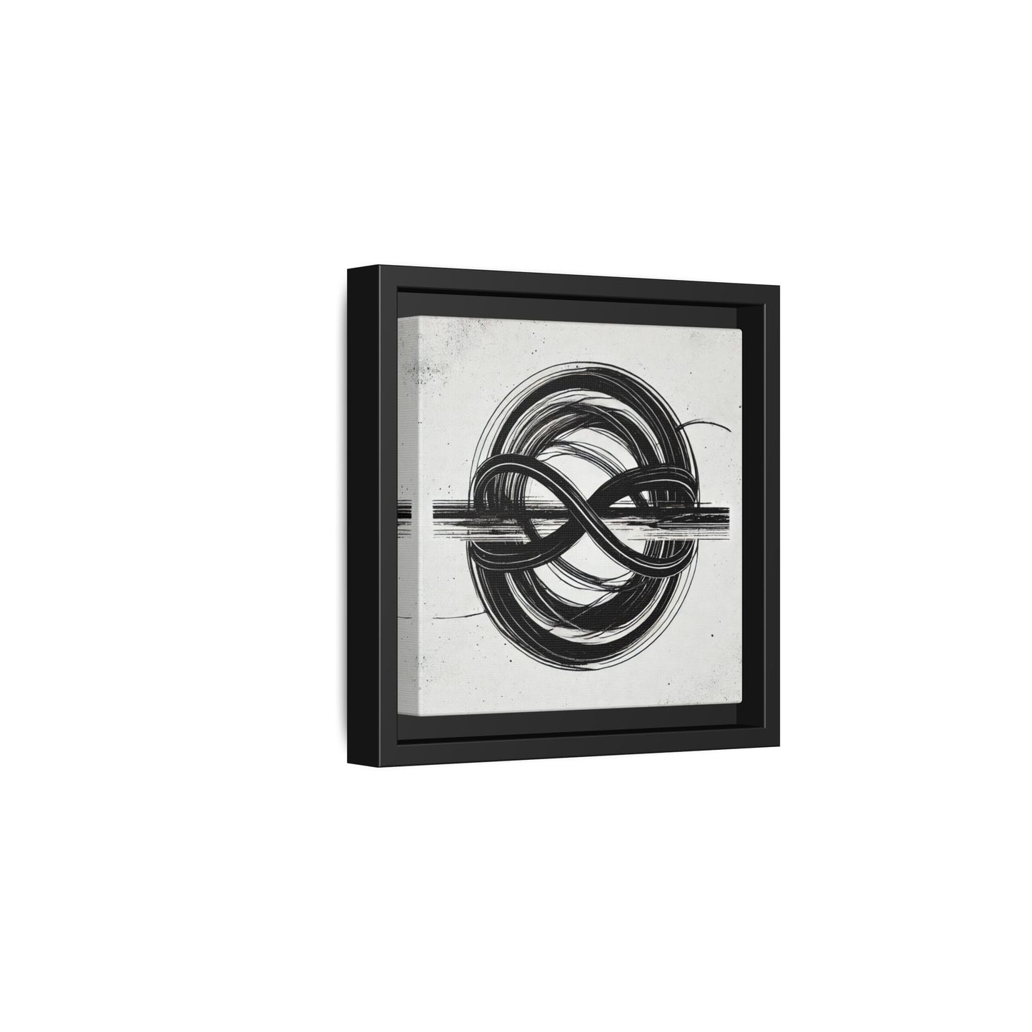 Infinite Threads - 8”x8” Framed Canvas