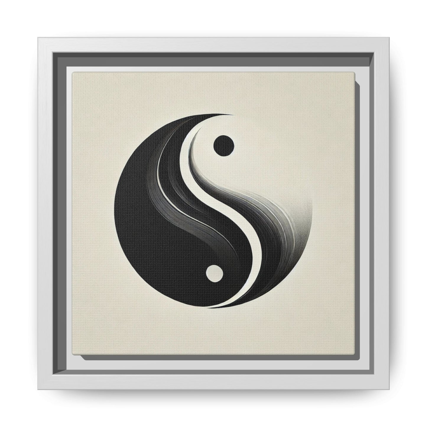 The Harmony of Duality (222) - 8”x8” Framed Canvas