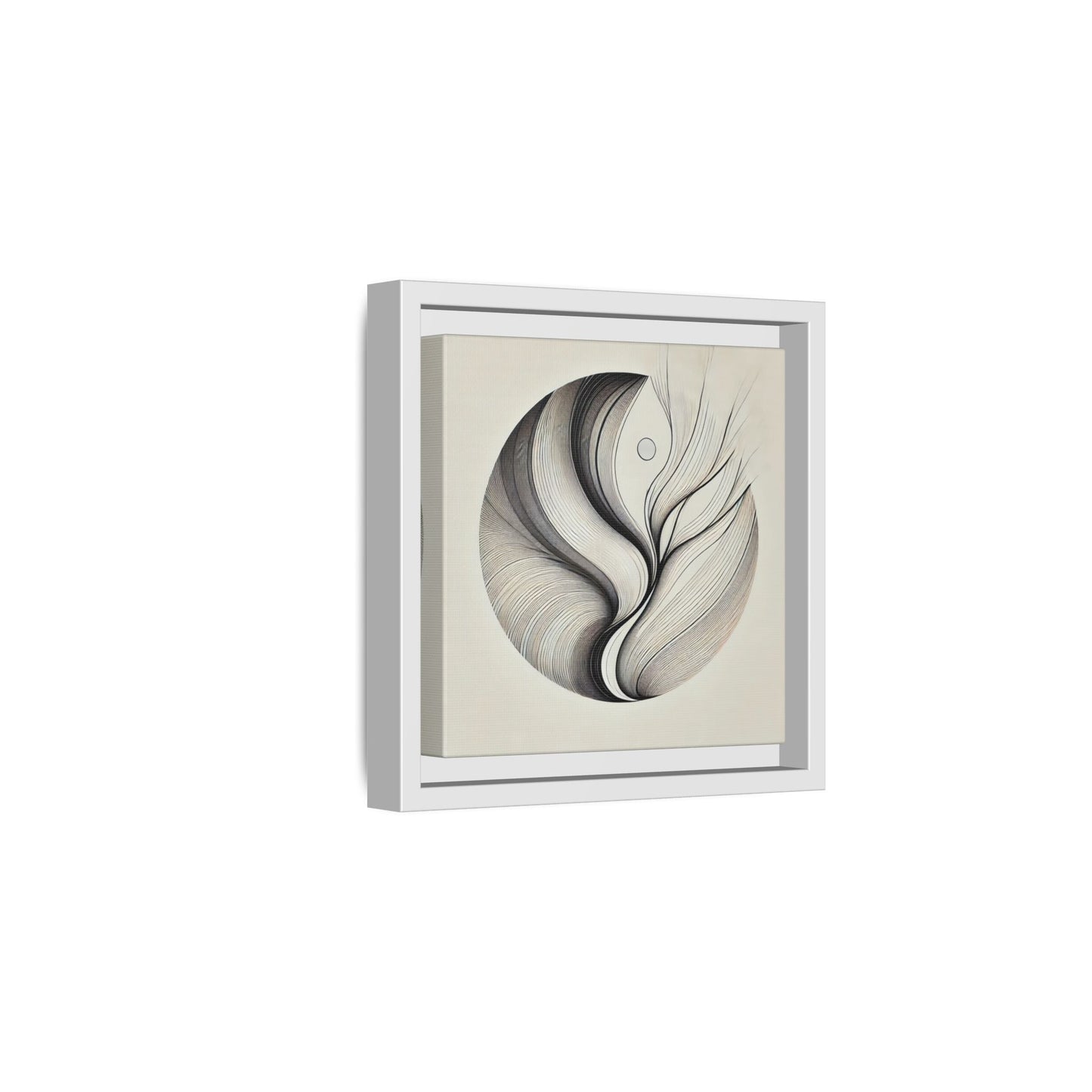 Growth in Transition - 8”x8” Framed Canvas