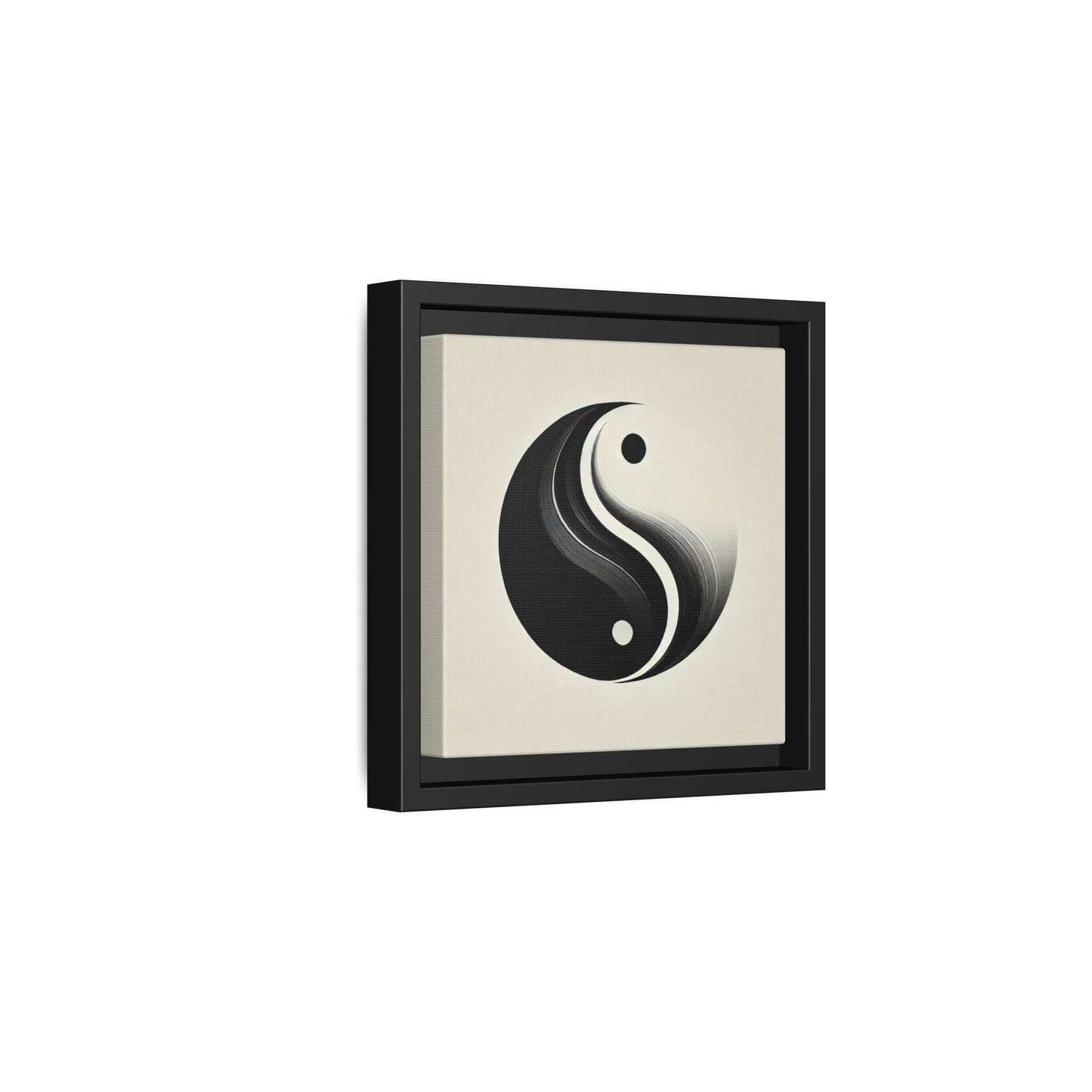 The Harmony of Duality (222) - 8”x8” Framed Canvas