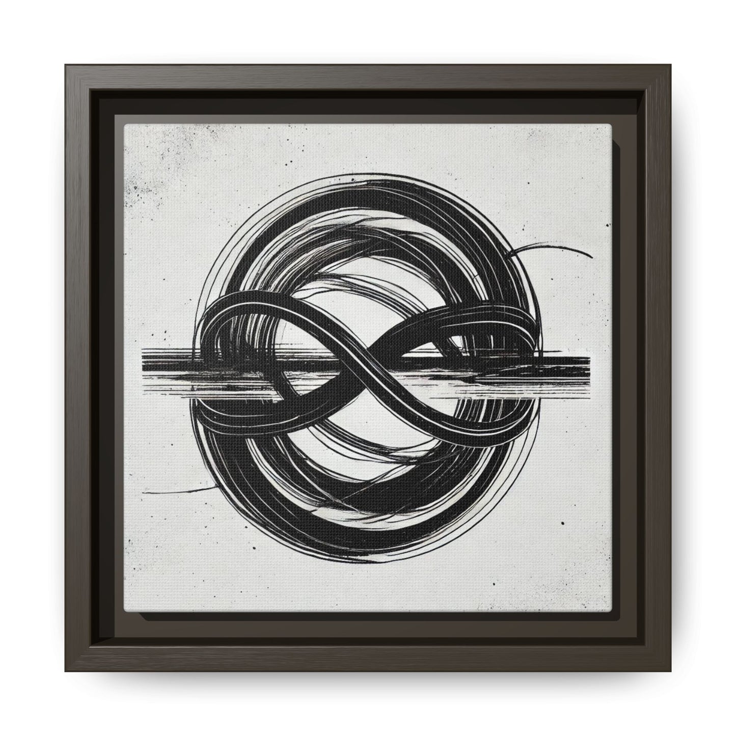 Infinite Threads - 8”x8” Framed Canvas
