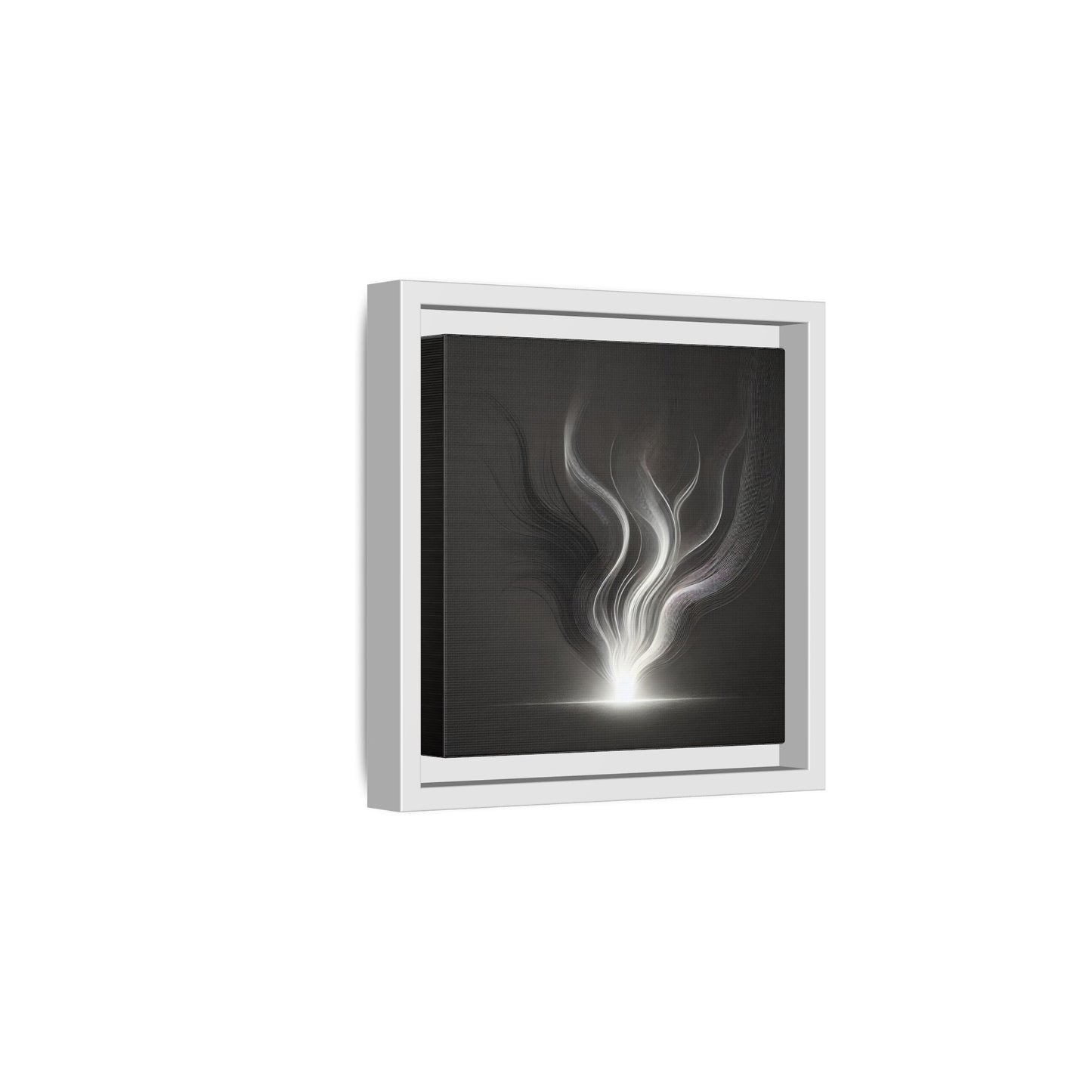 The Release of the Past - 8”x8” Framed Canvas