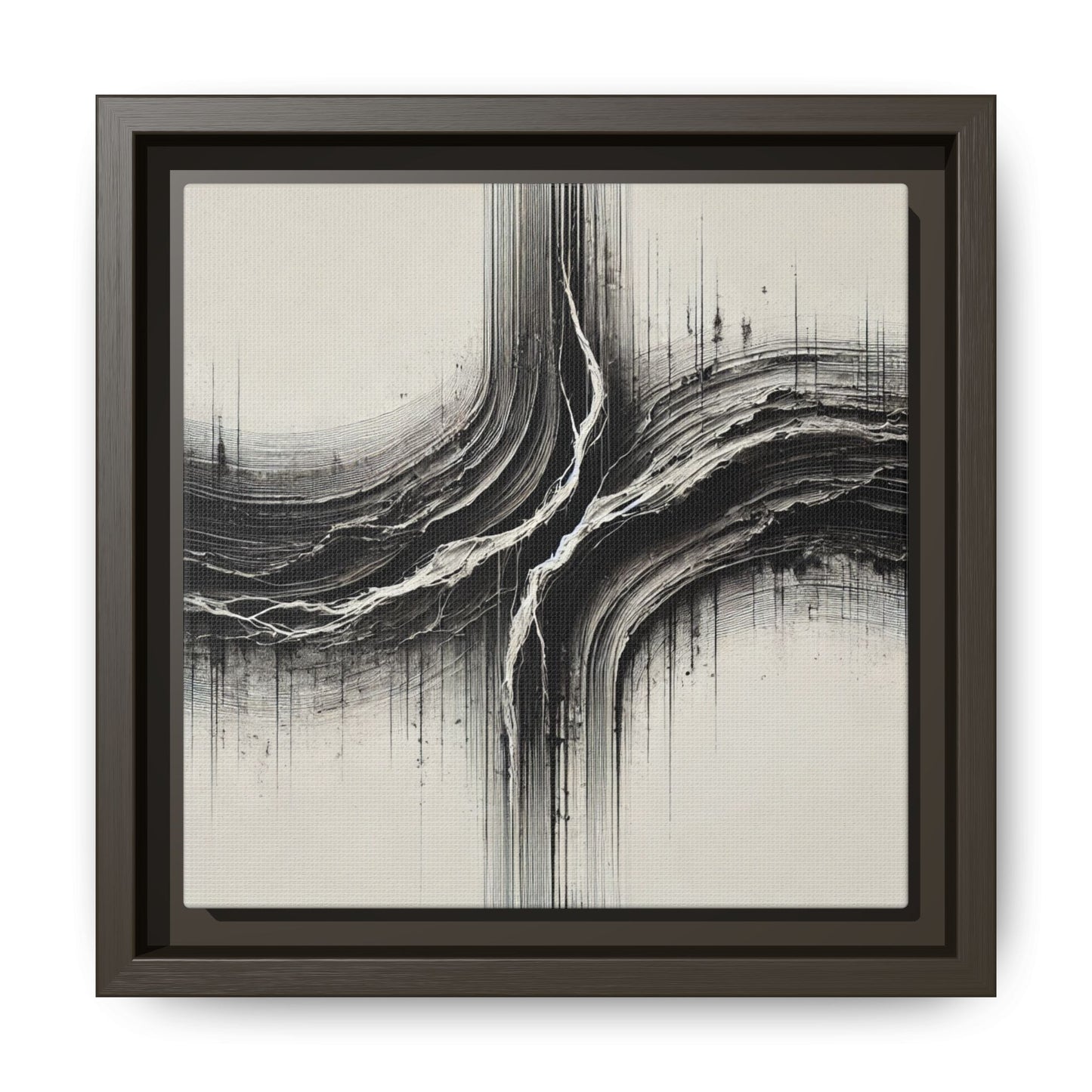 Wounds and Wisdom - 8”x8” Framed Canvas