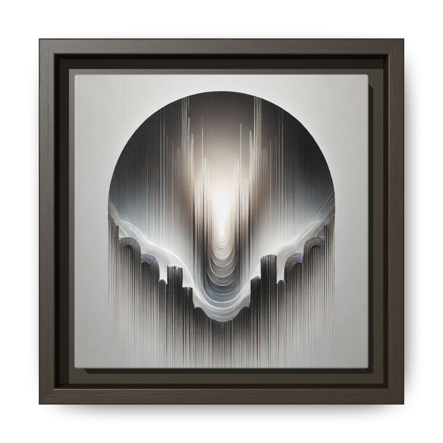 Unseen Horizons - 8”x8” Framed Canvas