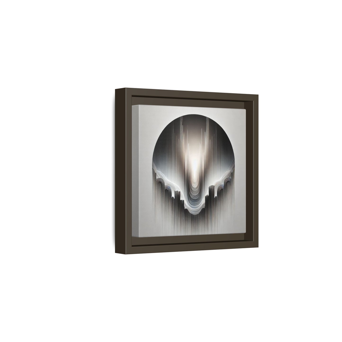 Unseen Horizons - 8”x8” Framed Canvas