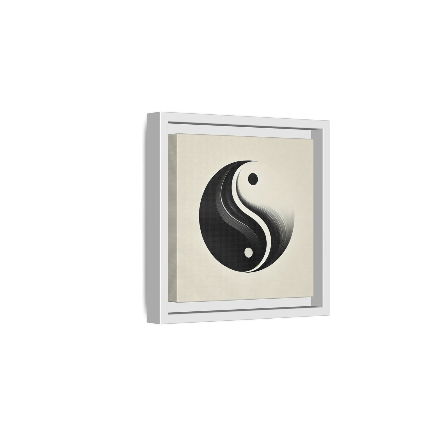 The Harmony of Duality (222) - 8”x8” Framed Canvas