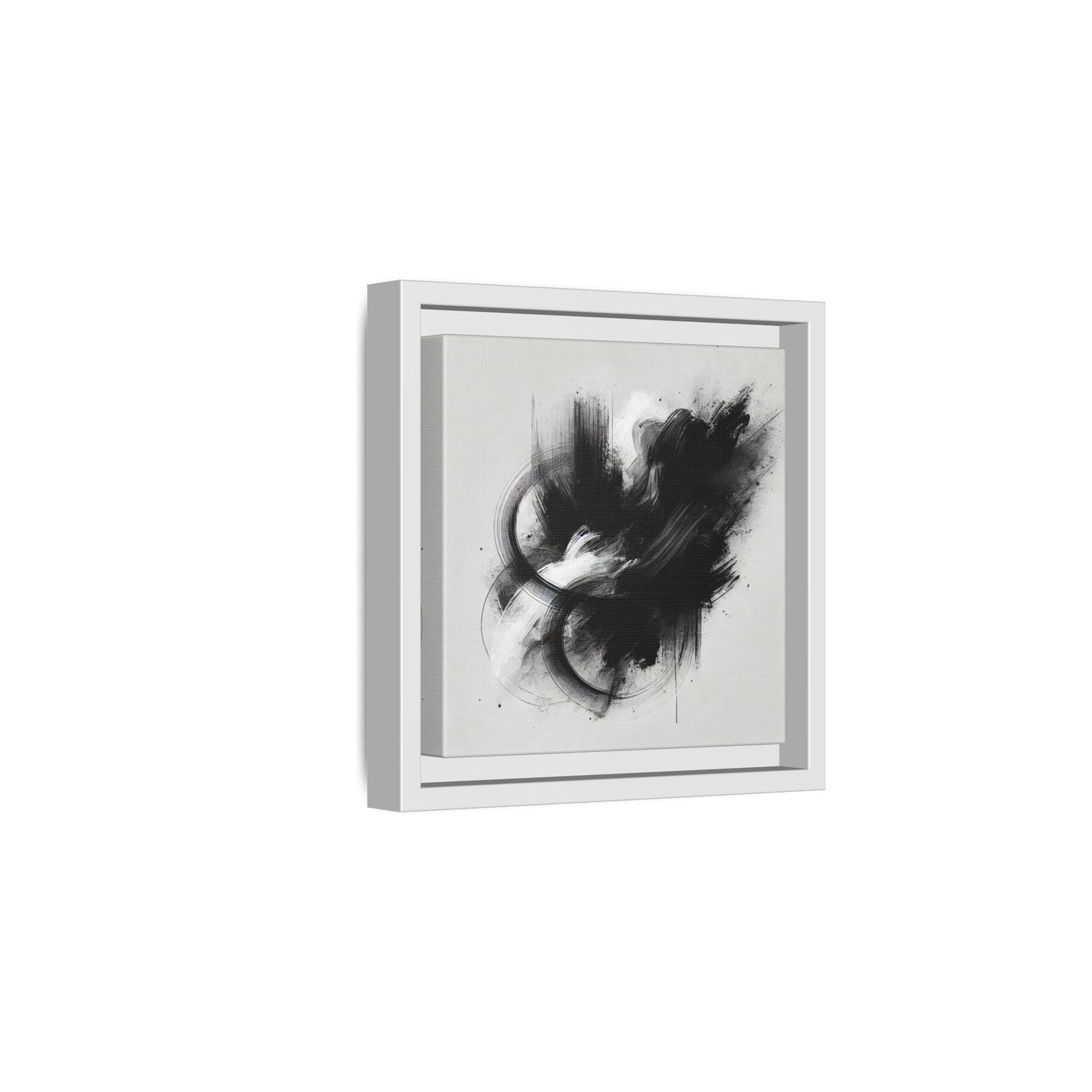 The First Step to Healing - 8”x8” Framed Canvas