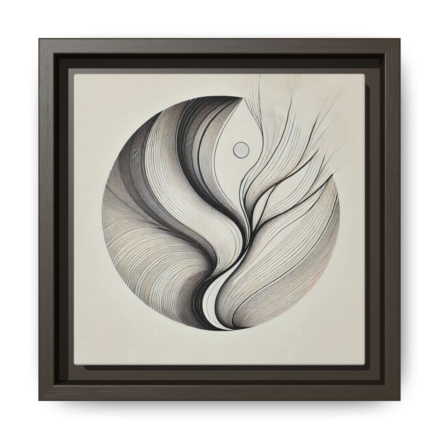 Growth in Transition - 8”x8” Framed Canvas