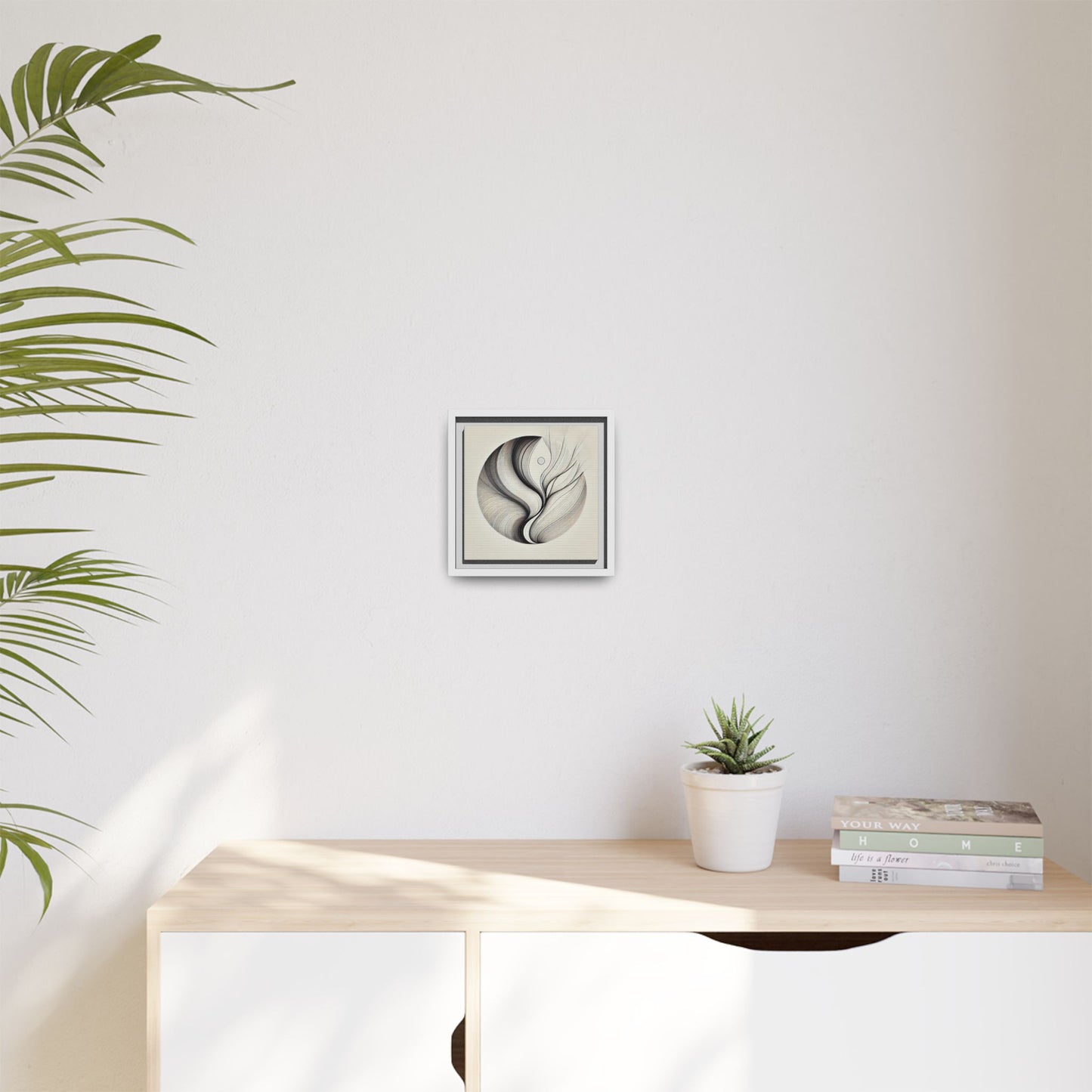Growth in Transition - 8”x8” Framed Canvas