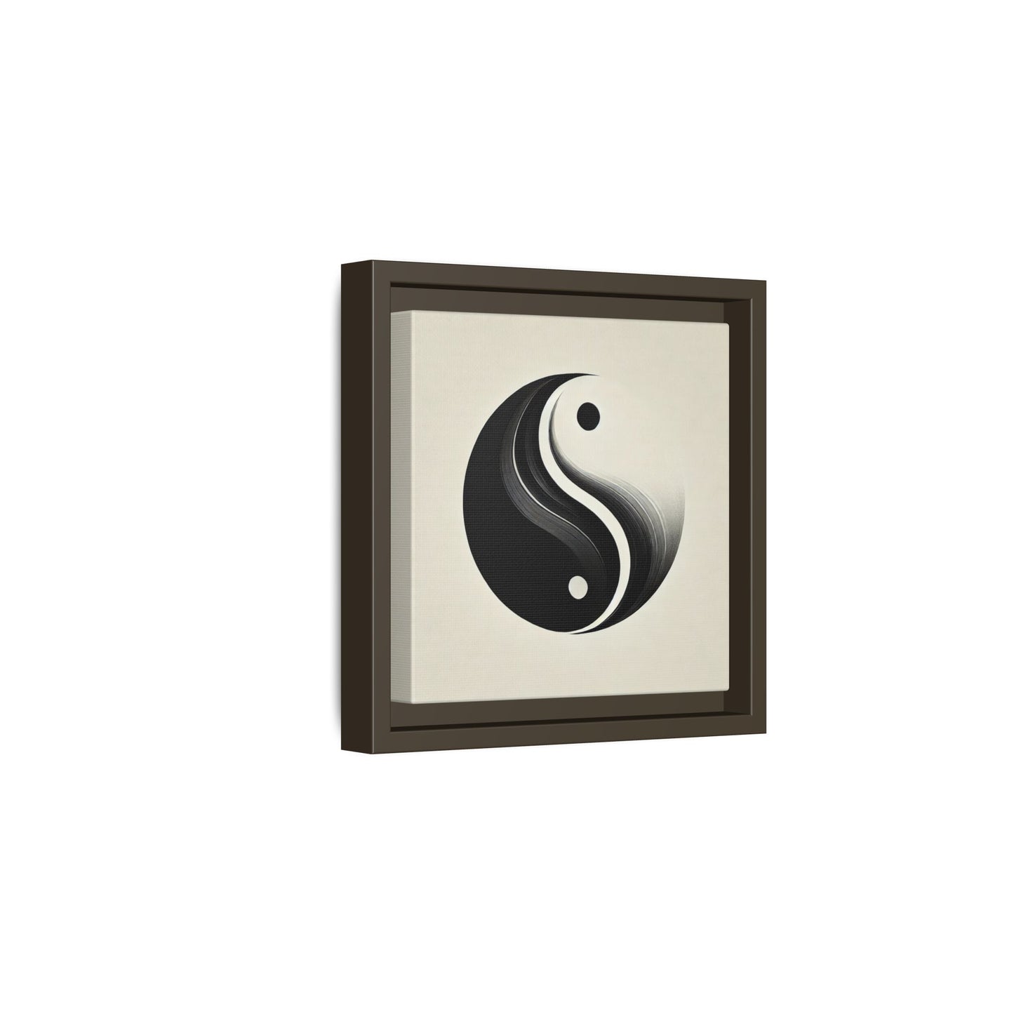 The Harmony of Duality (222) - 8”x8” Framed Canvas