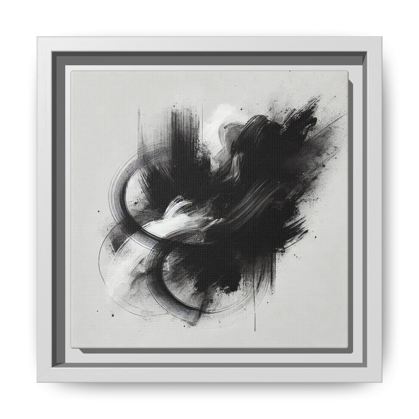 The First Step to Healing - 8”x8” Framed Canvas