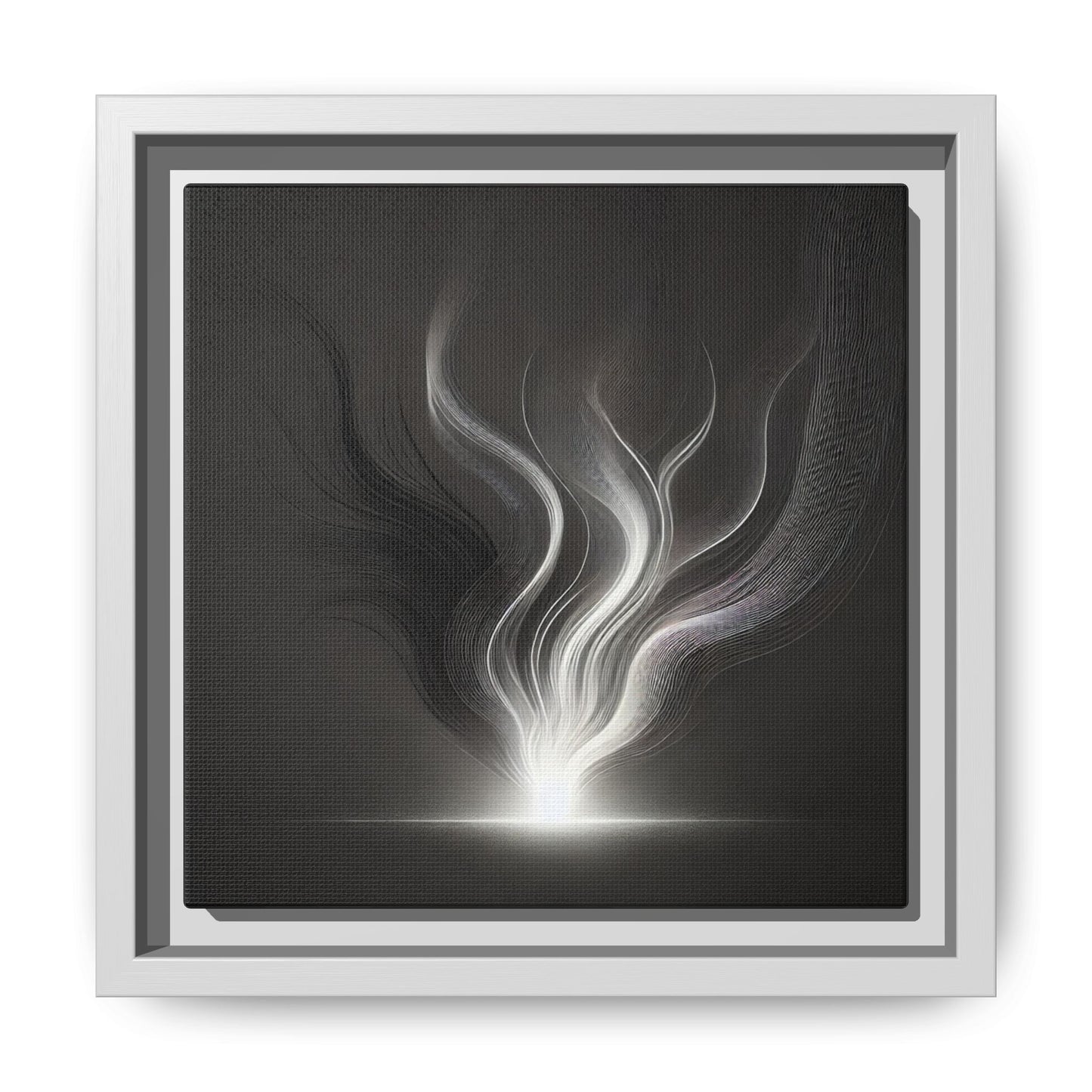 The Release of the Past - 8”x8” Framed Canvas
