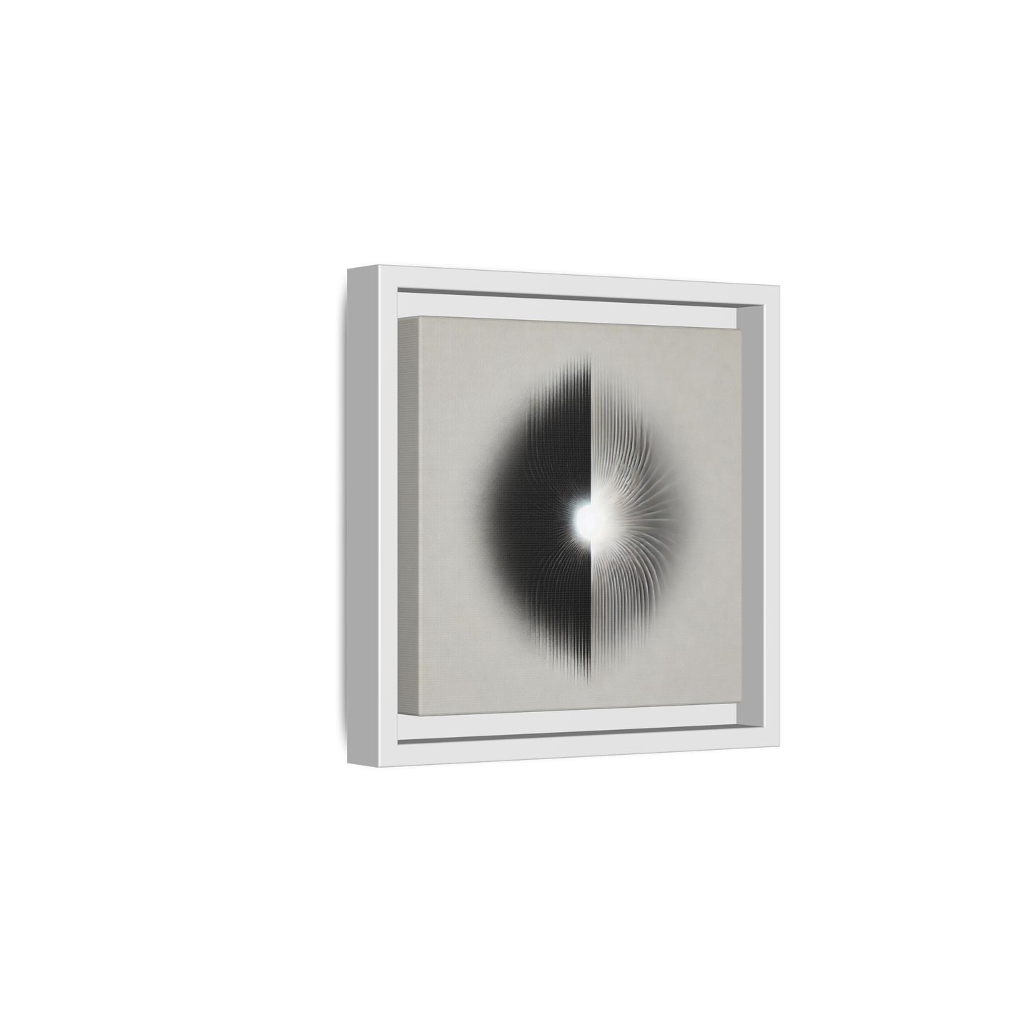 Quiet Power - 8”x8” Framed Canvas
