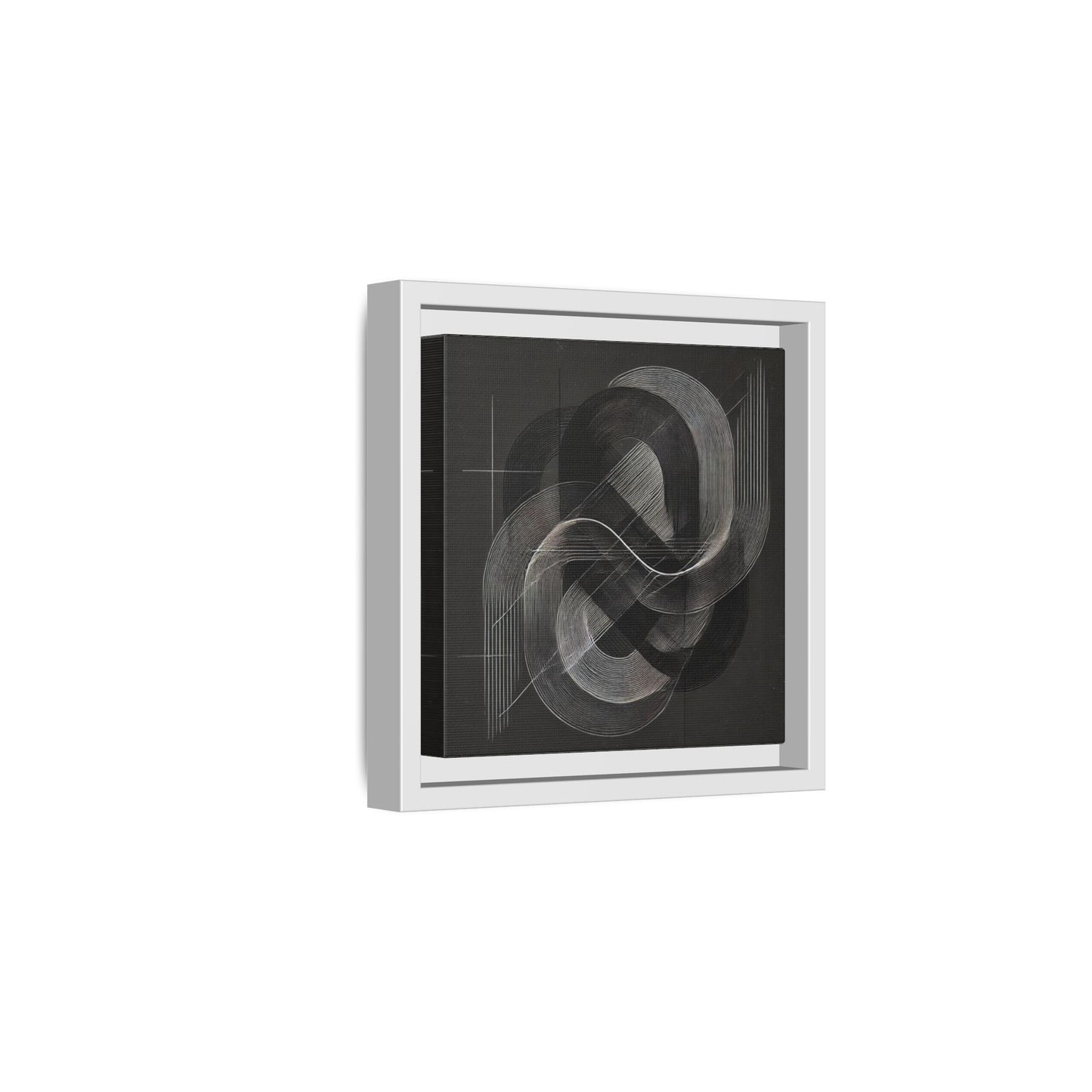 Unseen Paths - 8”x8” Framed Canvas