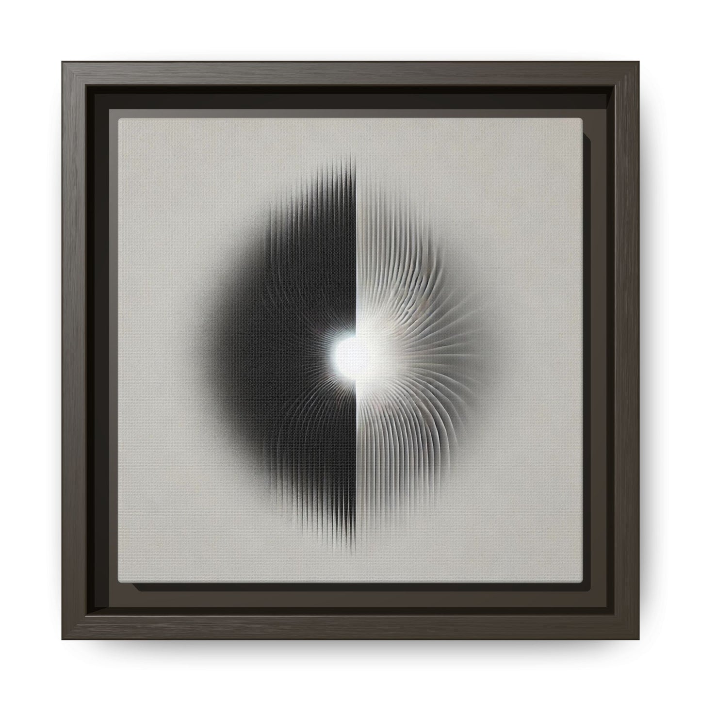 Quiet Power - 8”x8” Framed Canvas