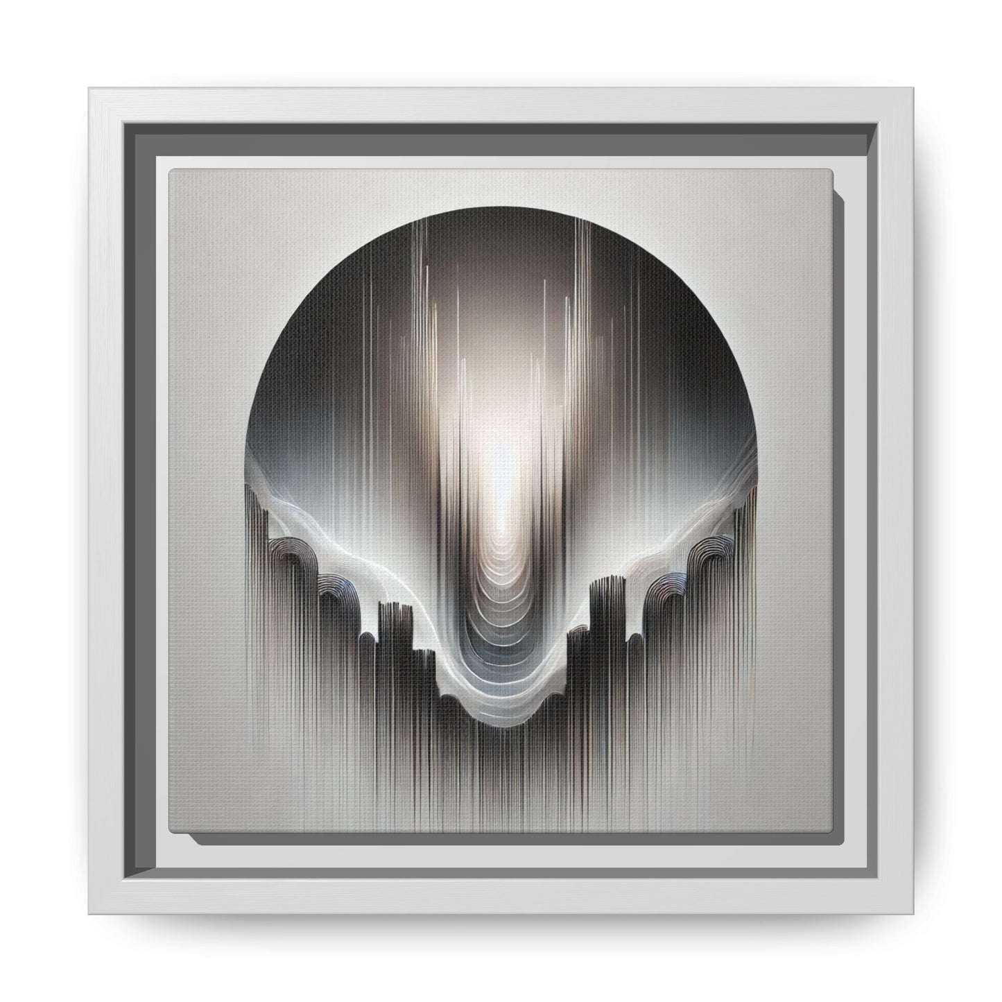 Unseen Horizons - 8”x8” Framed Canvas