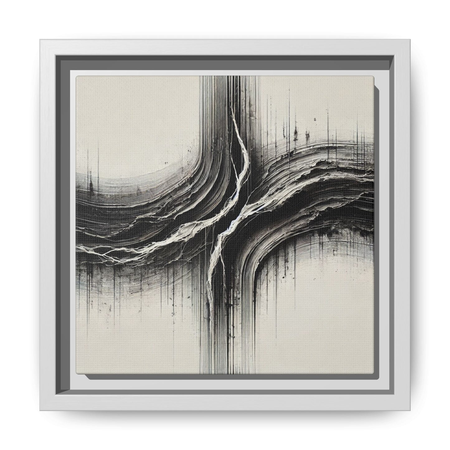 Wounds and Wisdom - 8”x8” Framed Canvas