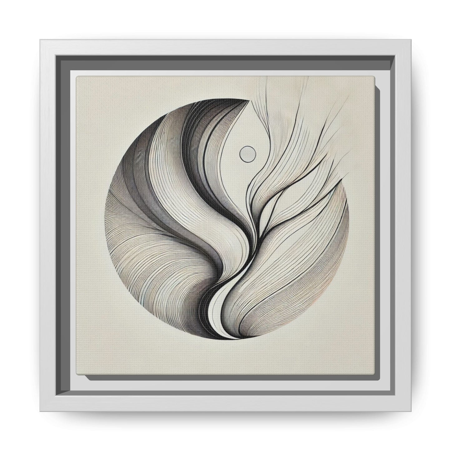 Growth in Transition - 8”x8” Framed Canvas