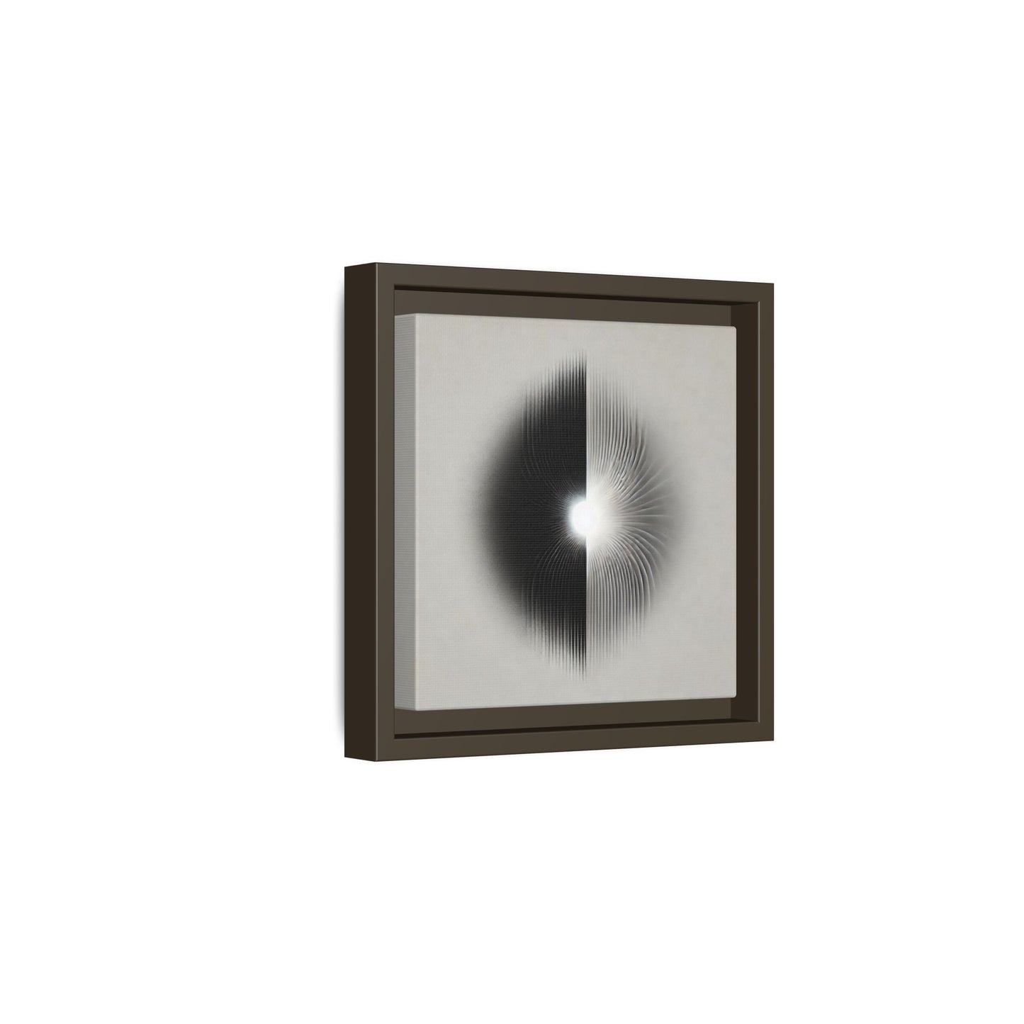 Quiet Power - 8”x8” Framed Canvas