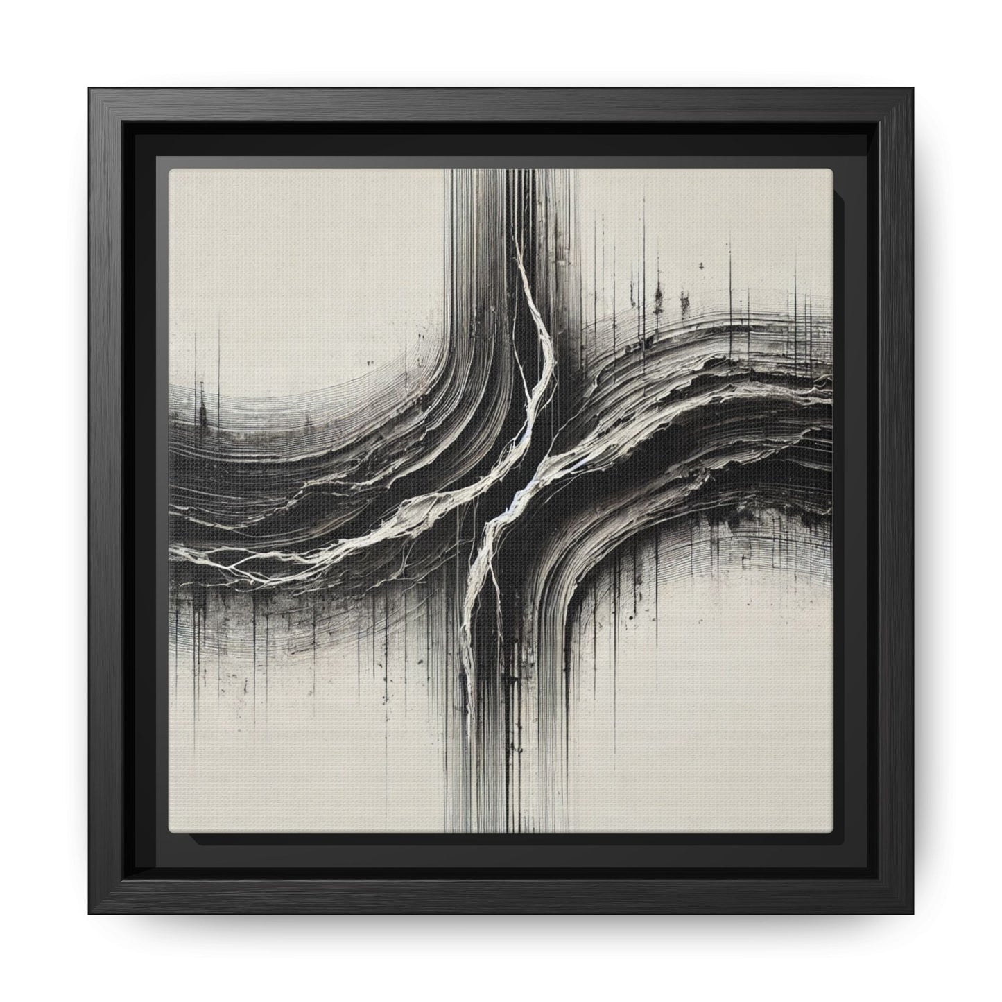 Wounds and Wisdom - 8”x8” Framed Canvas