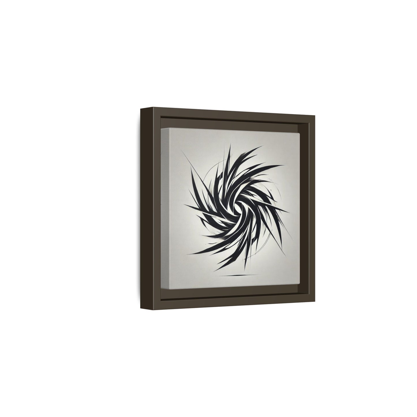 Embracing the Chaos - 8”x8” Framed Canvas
