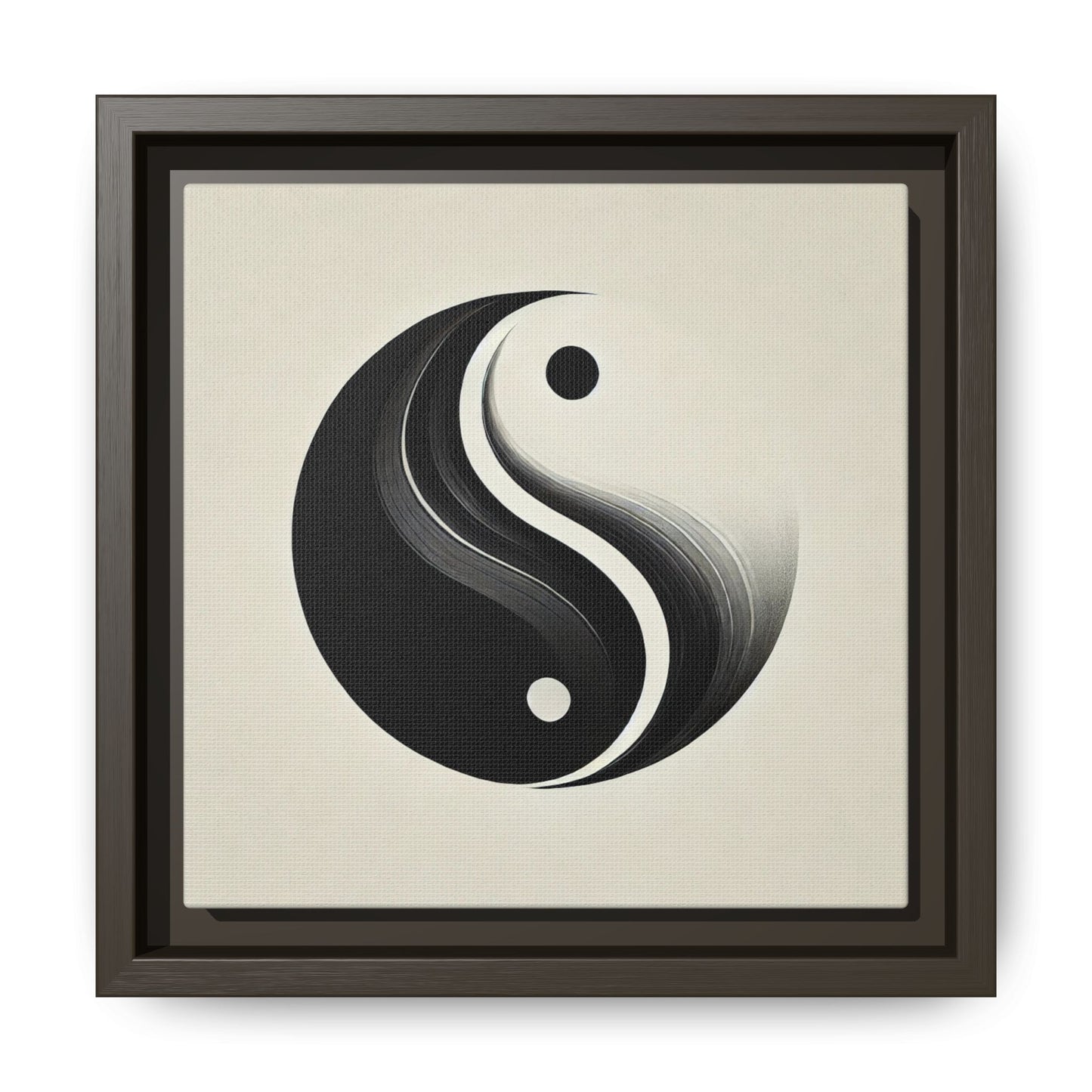 The Harmony of Duality (222) - 8”x8” Framed Canvas