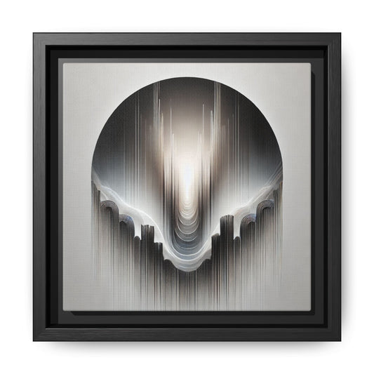 Unseen Horizons - 8”x8” Framed Canvas