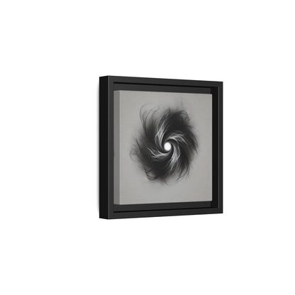 The Thought Before Fear - 8”x8” Framed Canvas