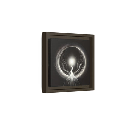 The Portal of Awareness (1111) - 8”x8” Framed Canvas