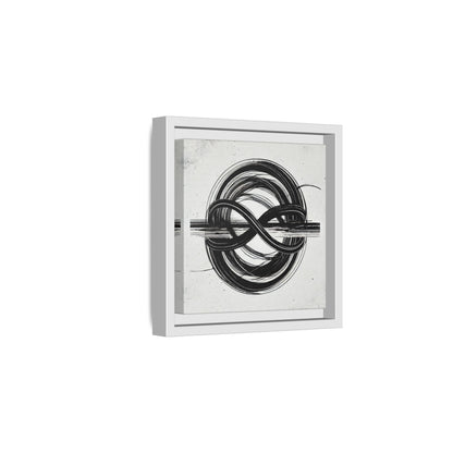 Infinite Threads - 8”x8” Framed Canvas