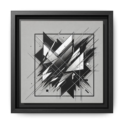 Fragments of Clarity - 8”x8” Framed Canvas