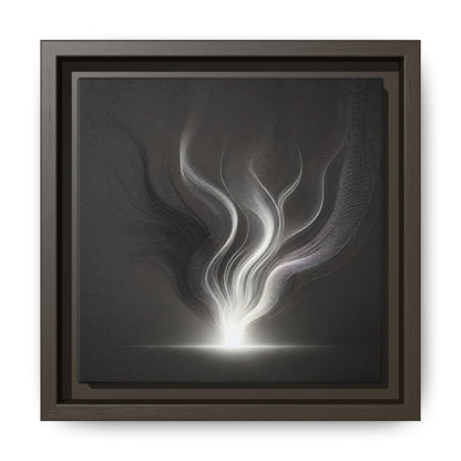 The Release of the Past - 8”x8” Framed Canvas