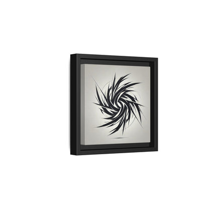 Embracing the Chaos - 8”x8” Framed Canvas