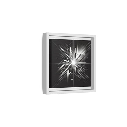 Fragments of Light - 8”x8” Framed Canvas