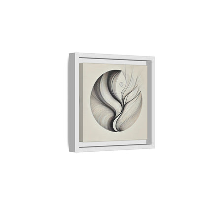 Growth in Transition - 8”x8” Framed Canvas