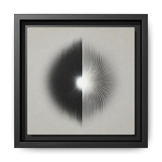 Quiet Power - 8”x8” Framed Canvas
