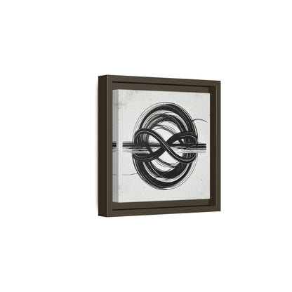 Infinite Threads - 8”x8” Framed Canvas