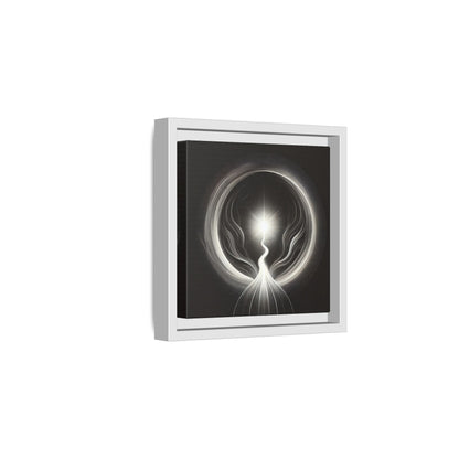 The Portal of Awareness (1111) - 8”x8” Framed Canvas
