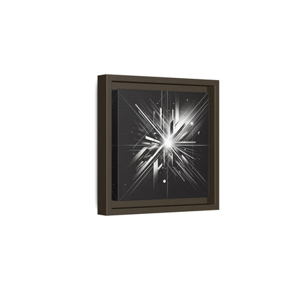 Fragments of Light - 8”x8” Framed Canvas