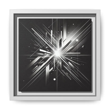 Fragments of Light - 8”x8” Framed Canvas