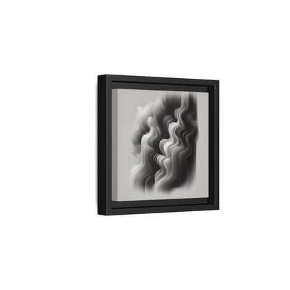 The Veil of Shadows - 8”x8” Framed Canvas