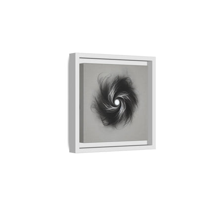 The Thought Before Fear - 8”x8” Framed Canvas