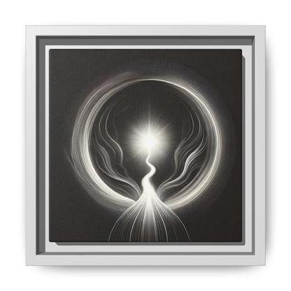 The Portal of Awareness (1111) - 8”x8” Framed Canvas