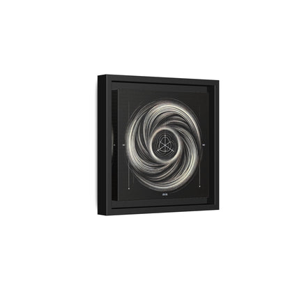 The Awakening Number (666) - 8”x8” Framed Canvas