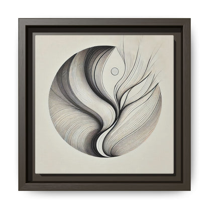 Growth in Transition - 8”x8” Framed Canvas